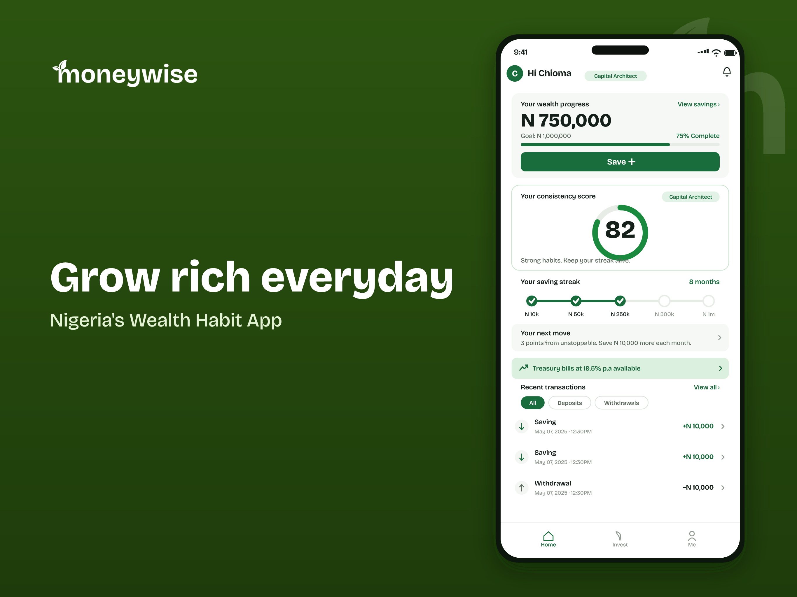 Moneywise: Save, Invest & Grow screenshot 9