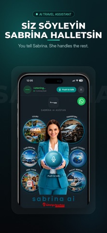 SabrinaAI City Asistant screenshot