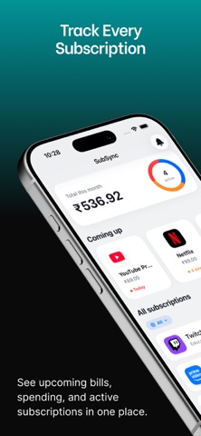 Subscription Manager - BillCut Screenshot 1 of 8