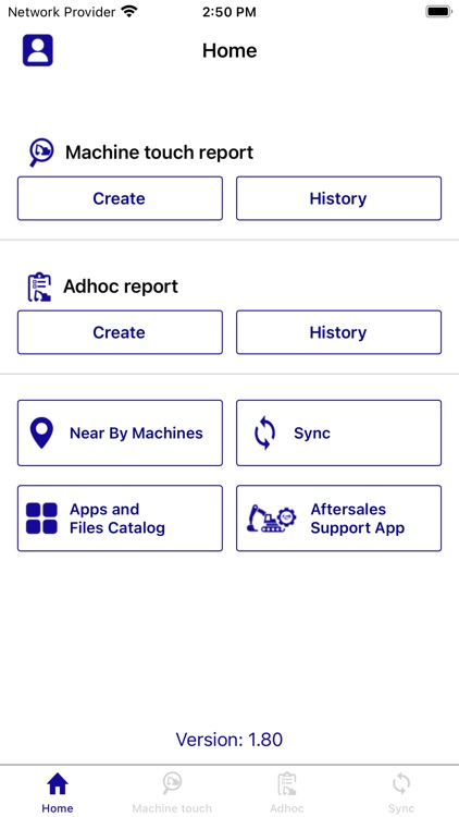Komatsu Machine Touch App
