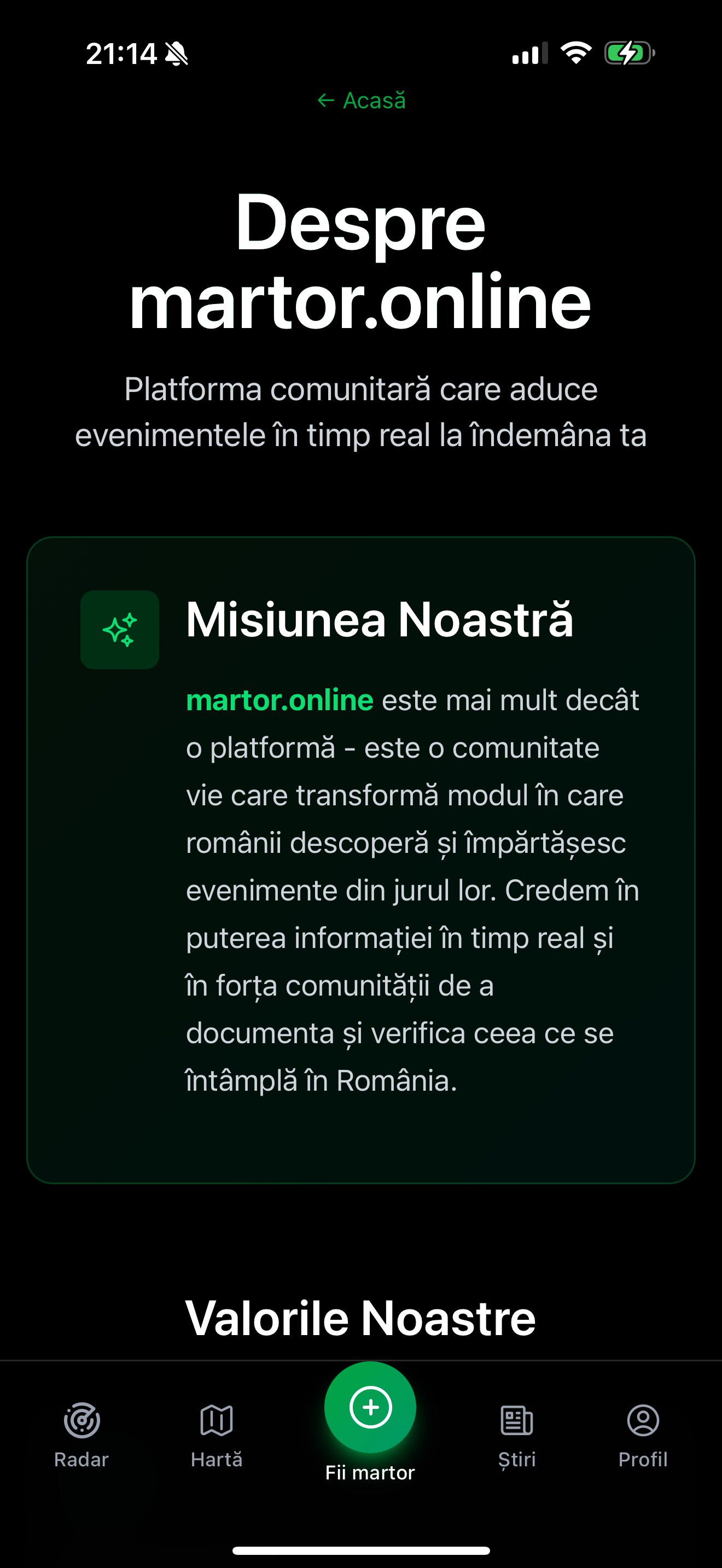 Martor.online screenshot 6