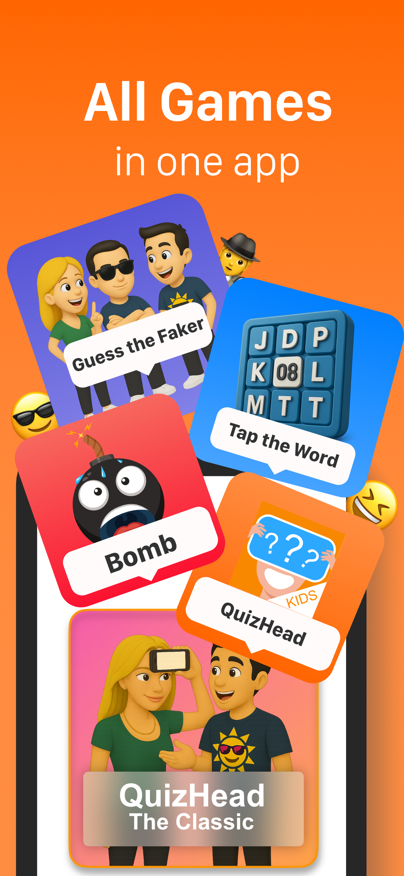 QuizHead - Games World screenshot 3