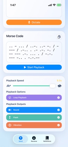 Morse Code Interpreter Pro screenshot