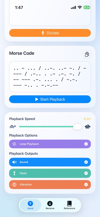 Morse Code Interpreter Pro Screenshot 4 of 4