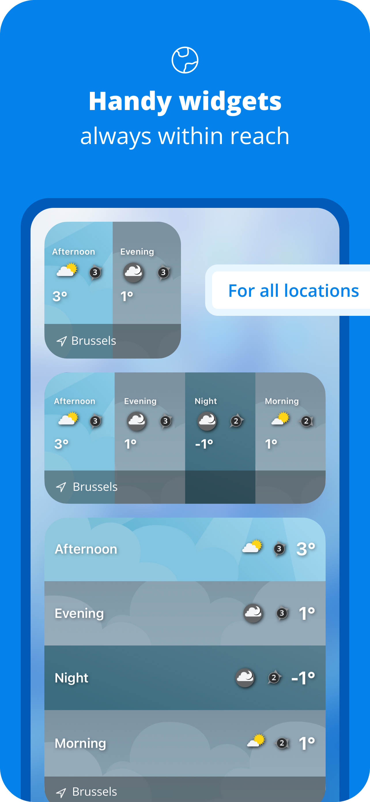 Meteovista: weather & rain