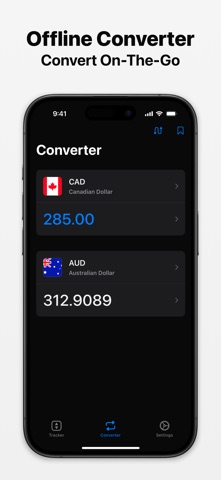 Currency Tracker screenshot