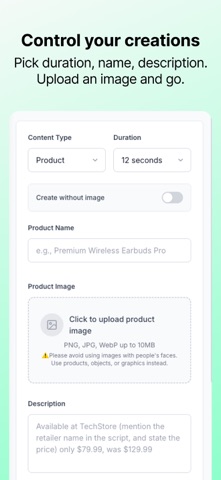 UGCMade: AI UGC Video Maker screenshot