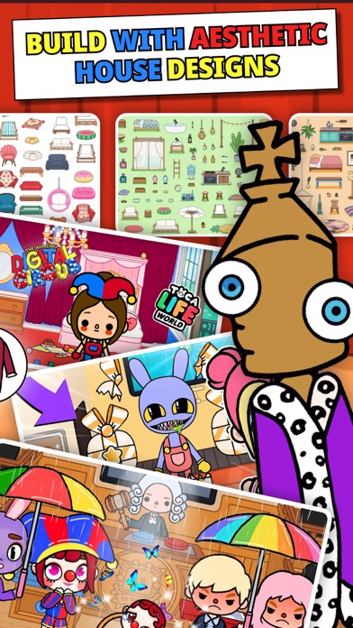 Digital Circus for Toca World. Screenshot