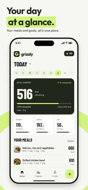 Grizzly – AI Calorie Tracker screenshot 3
