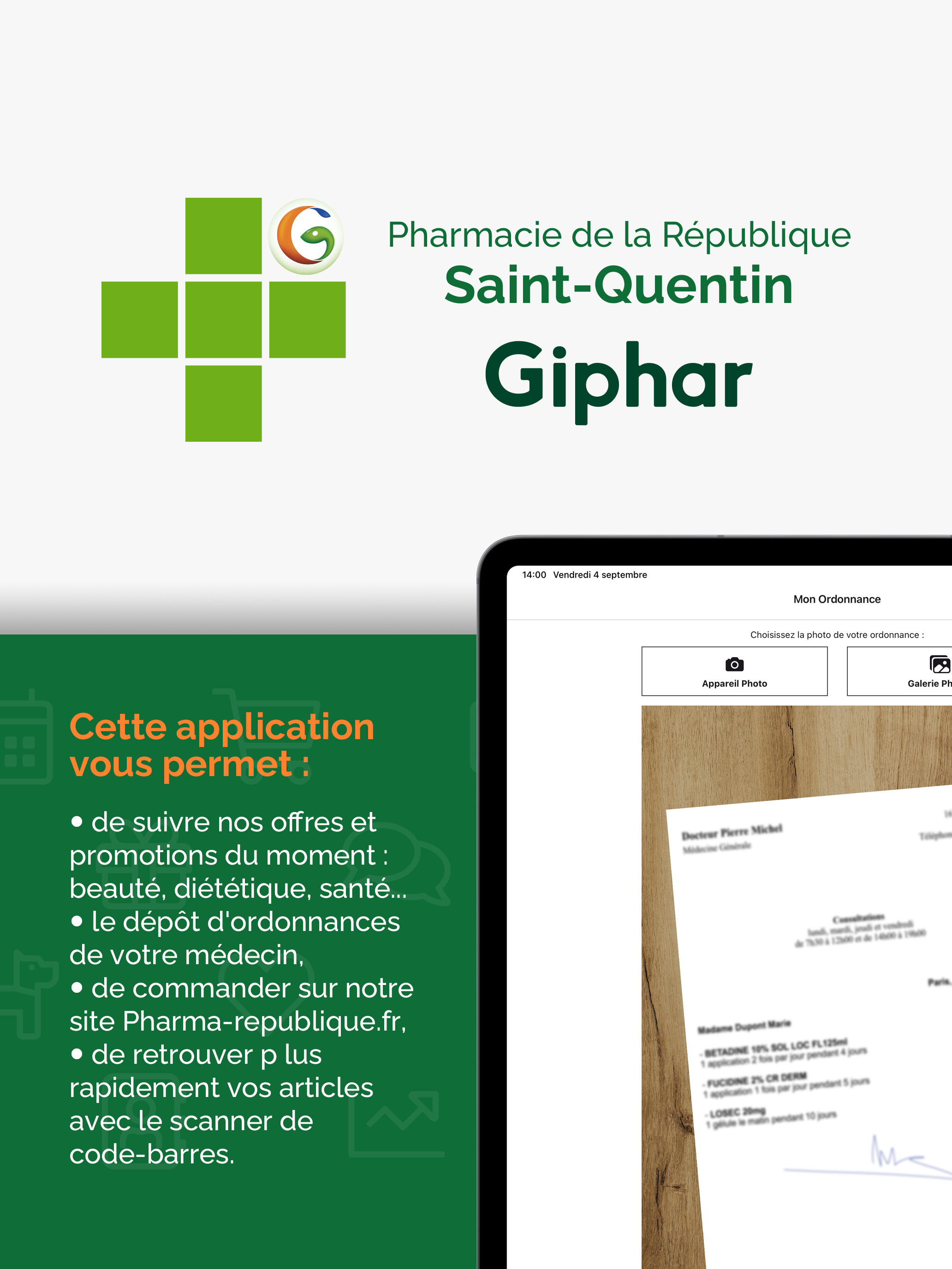 Pharmacie République Giphar screenshot 7