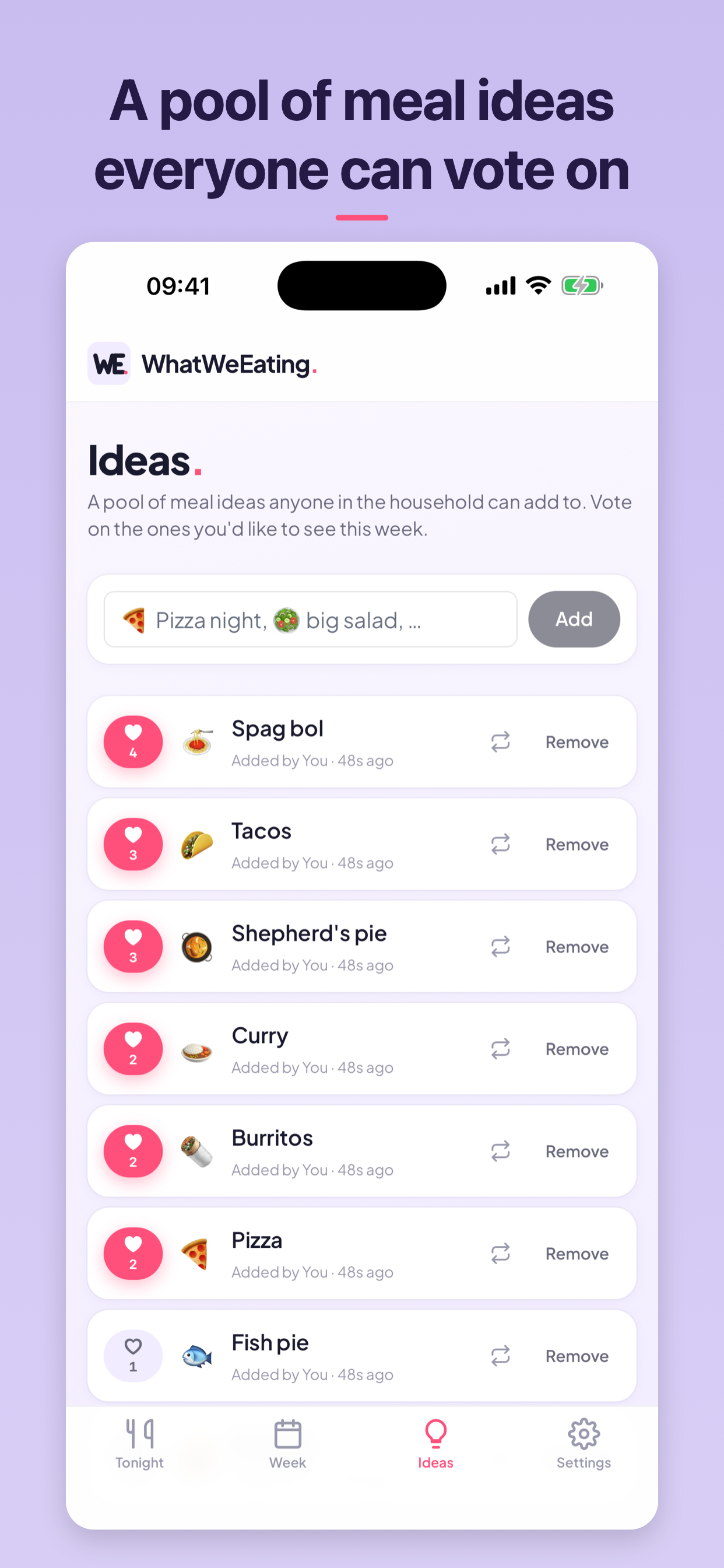 WhatWeEating screenshot 3