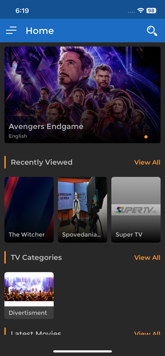 SuperTV App Screenshot 2 of 8