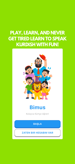 Bimus - Learn Kurdish ! Screenshot 2 of 8