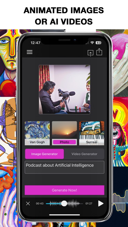 AI Music Video Generator MAIVE screenshot-3