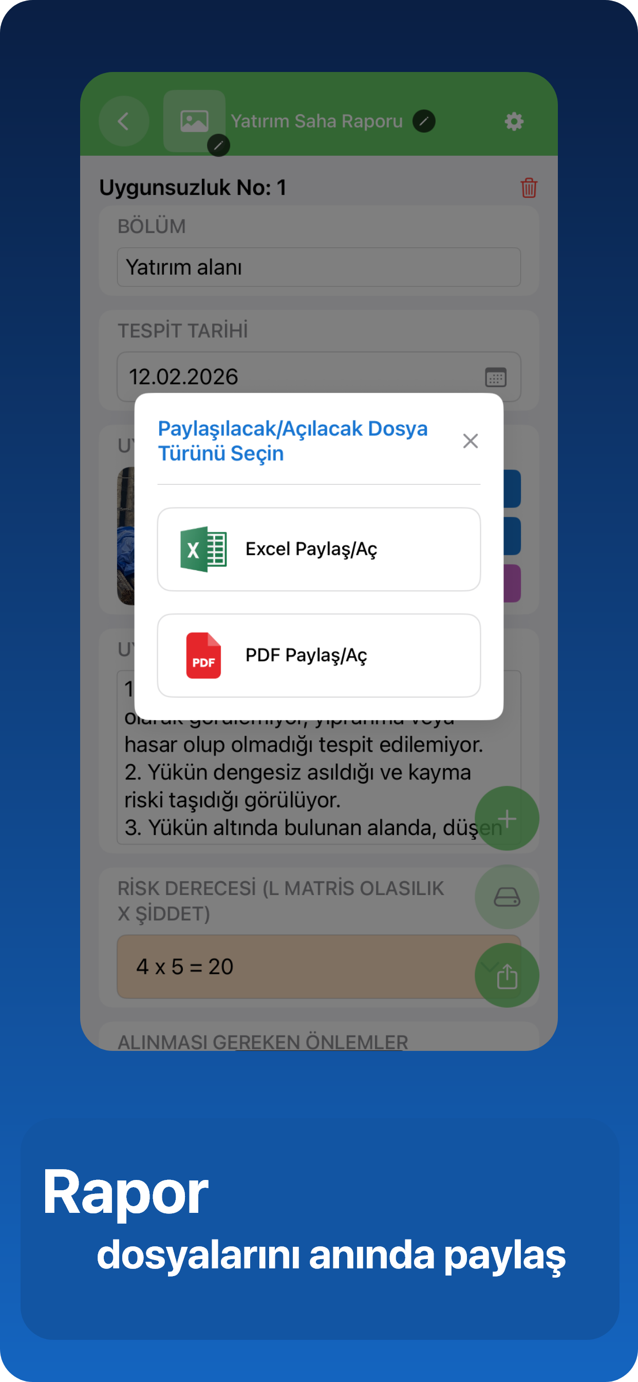 Dijital Rapor: İSG