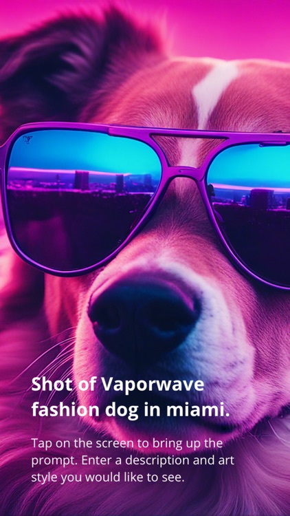 AI Art Frame - High Intensity