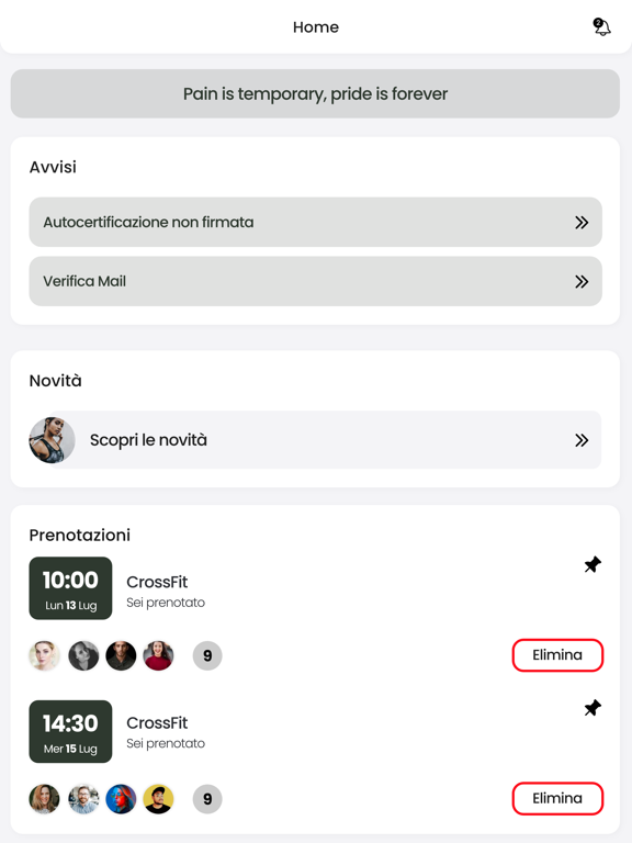 Screenshot #5 pour CrossFit Scaligera