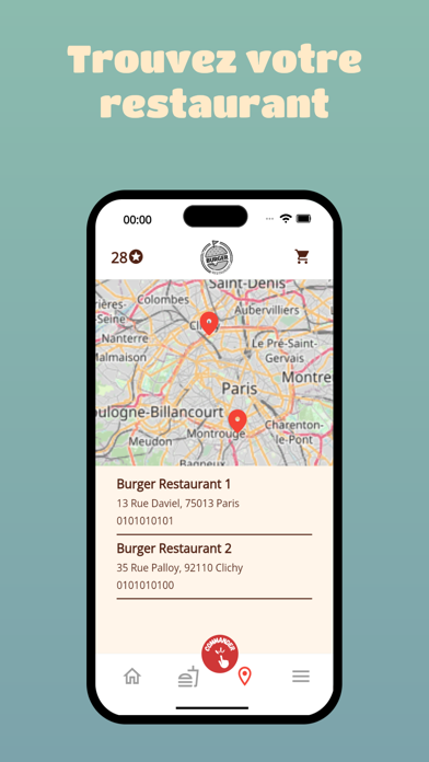 Screenshot #3 pour Burger Restaurant