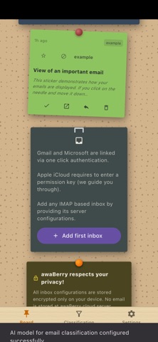 Mailboard AI screenshot