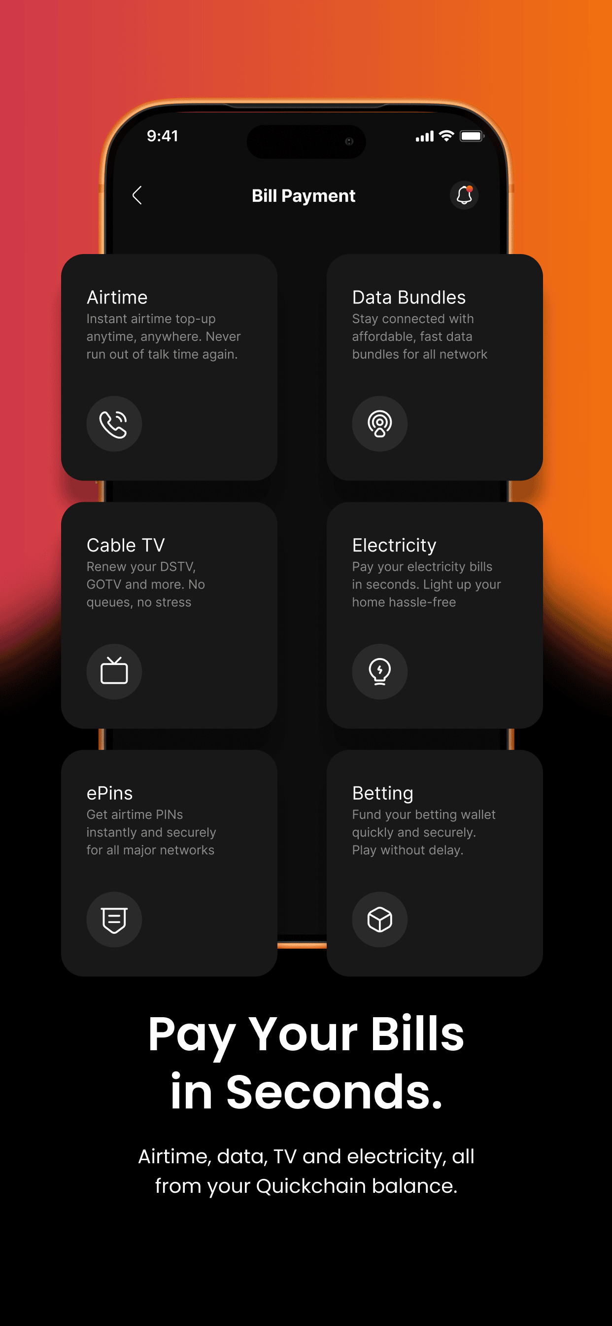 Quickchain: Virtual/Gift Card screenshot 4