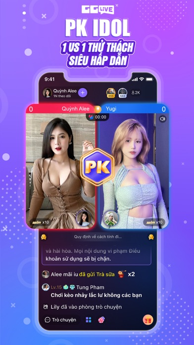 GG Live: Live Chat & Games Screenshot