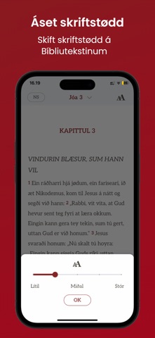Bíbliuappin Screenshot 4 of 5