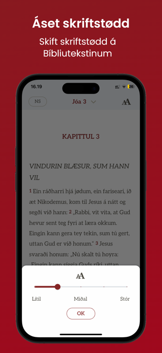 Bíbliuappin Screenshot 4 of 5