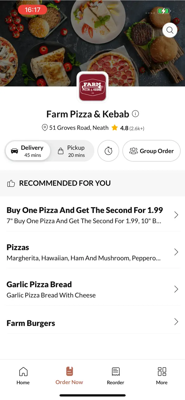 Screenshot #3 pour Farm Pizza & Kebab.