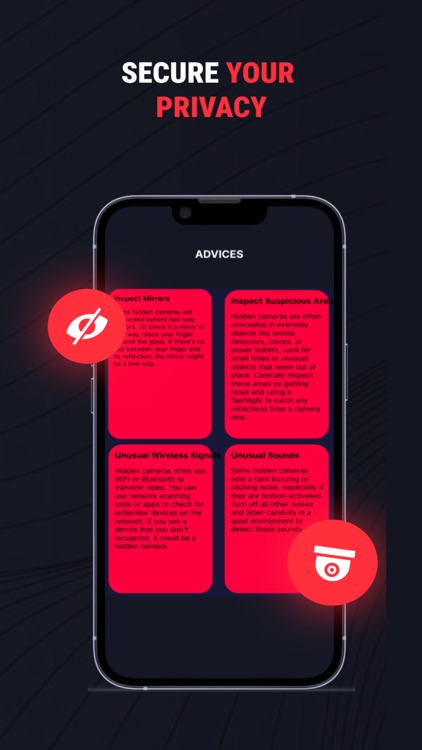Hidden Camera Finder: App screenshot-3