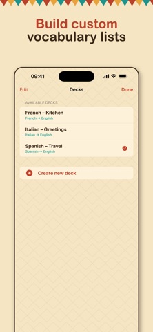 Vokari – Flashcards & Learn iPhone screenshot