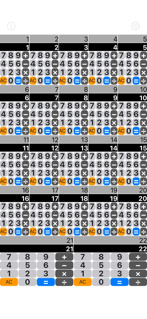 Duovigintuple Calc (iOS) De: Hideaki Uchikoshi