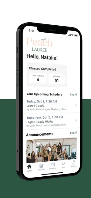 Peach Lagree App screenshot 1
