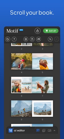 Motif: Print your memories screenshot