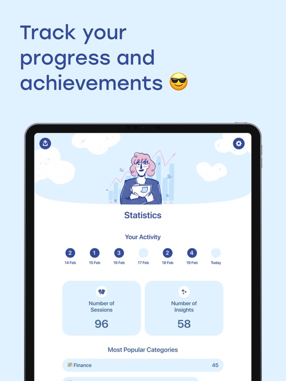 OhSofia! AI Therapy Chat iPad screenshot 5 - Health & Fitness app