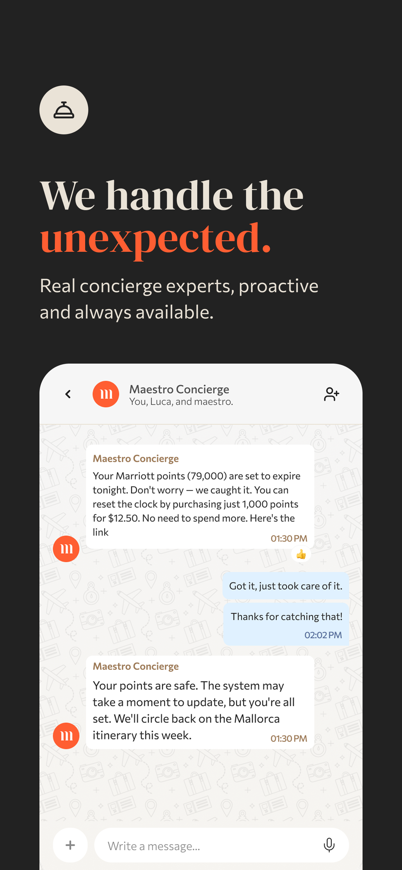 Maestro Concierge