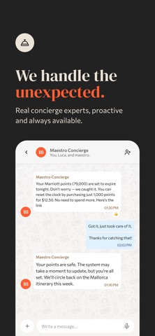 Maestro Concierge screenshot