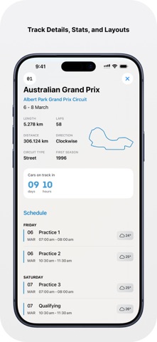 Formula Apex – Race Tracker screenshot