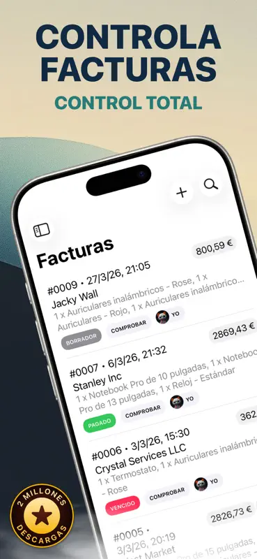 Facturas para Empresas screenshot 1 of 7