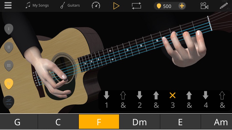 Guitar 3D - Basic Chords screenshot-5
