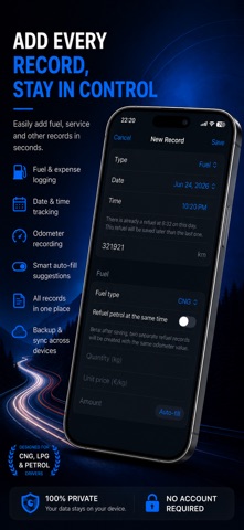 FuelLogbook: Car Manager Screenshot 10 of 10