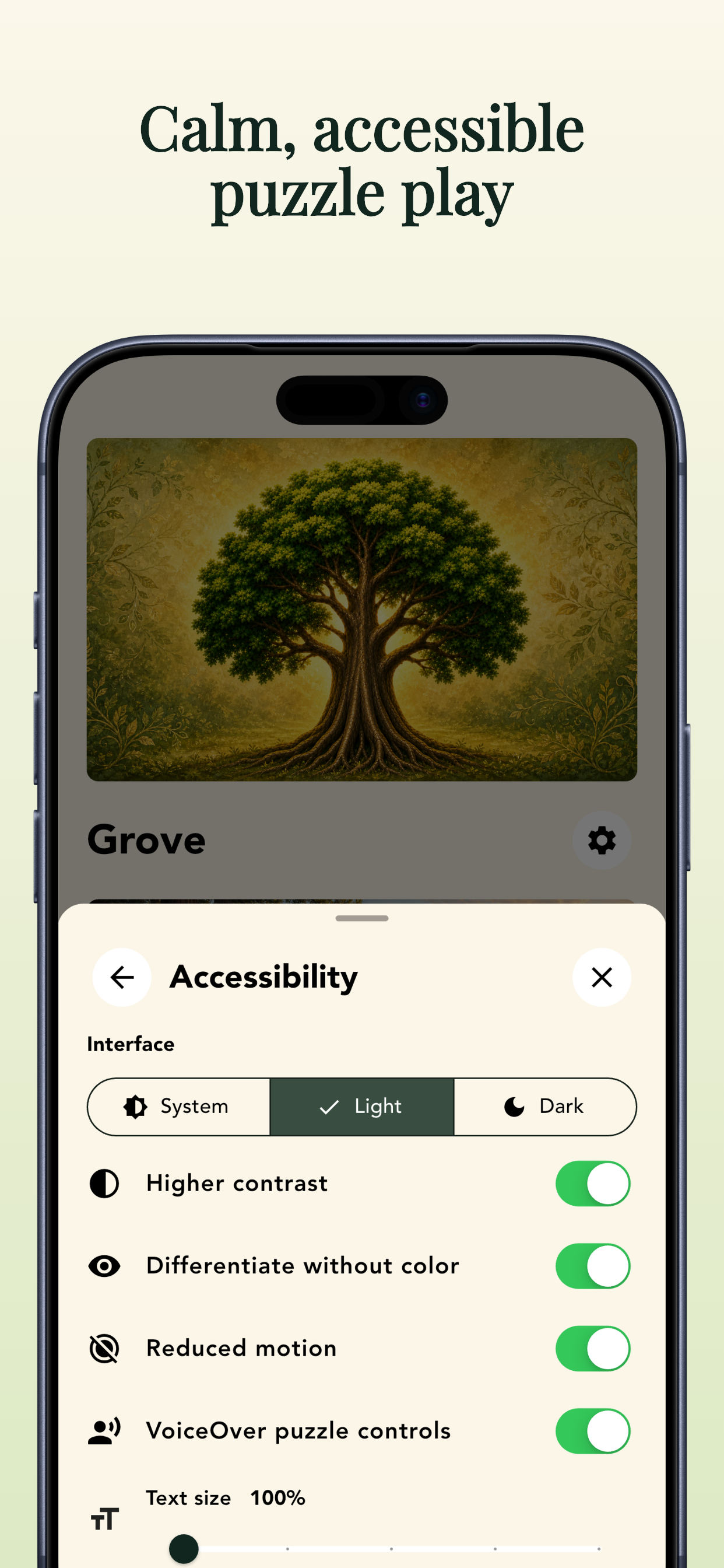 Grove: Botanical Art Puzzles screenshot 5