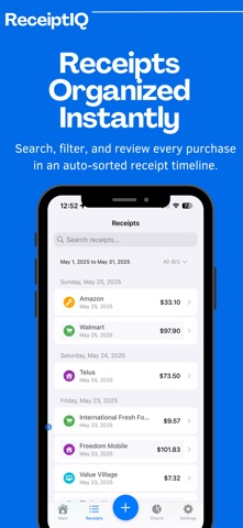 AI receipt scanner Screenshot 3 of 8