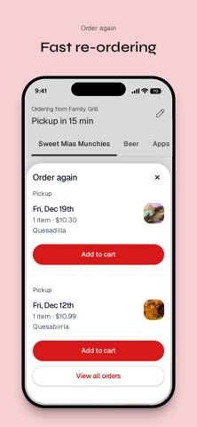 Family Grill iPhone screenshot
