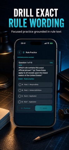 NavRules Pro: USCG Offline iPhone screenshot
