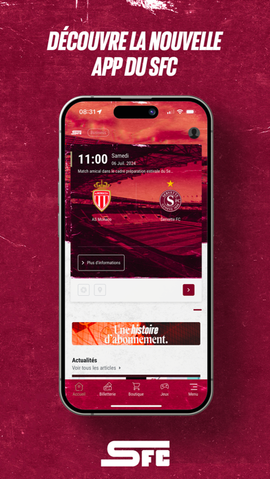 Servette Football Club Screenshot