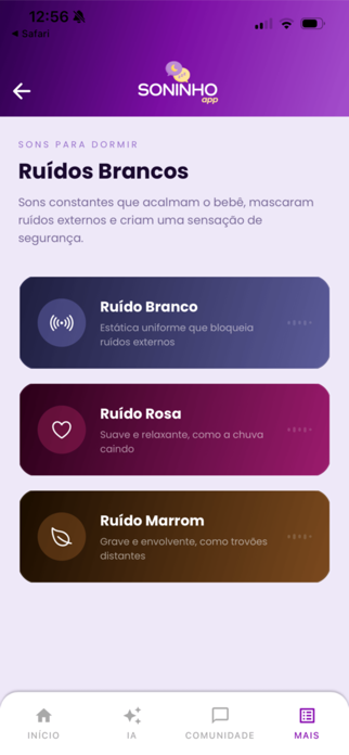 Soninho App Screenshot 4 of 5