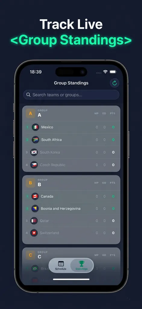 kickoff sync - Sports App | MWM