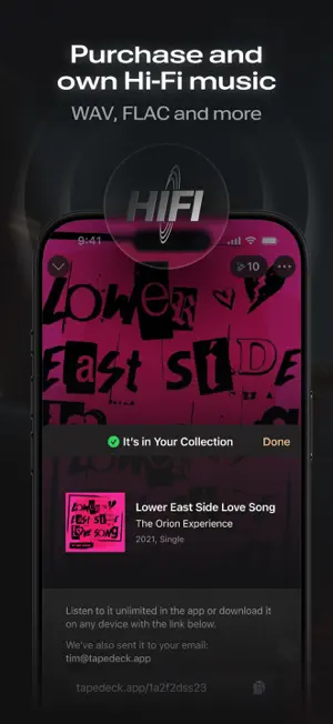 Tapedeck - Music Superfan App screenshot 3