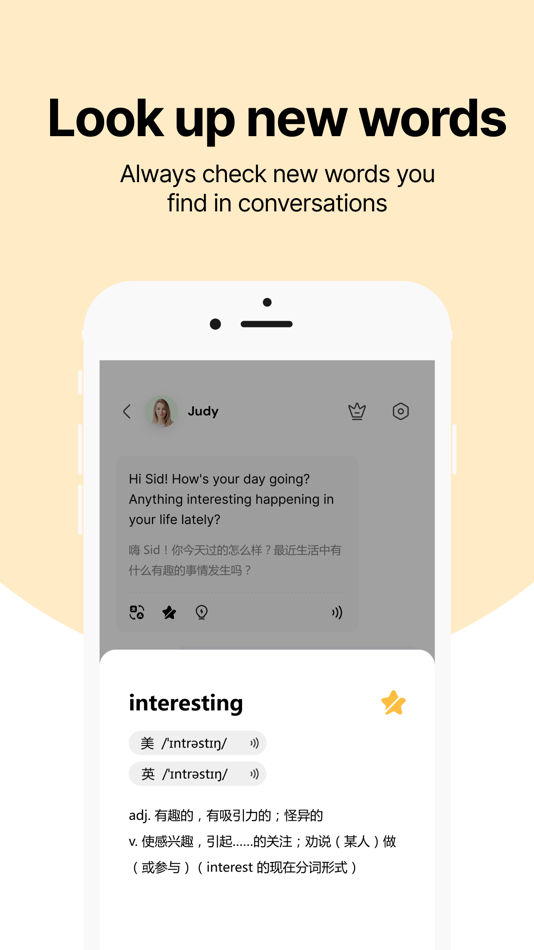 #7. TalkLingo-AI Speech Companion (iOS) 由: BlinkByte Technology Beijing Co., Ltd.