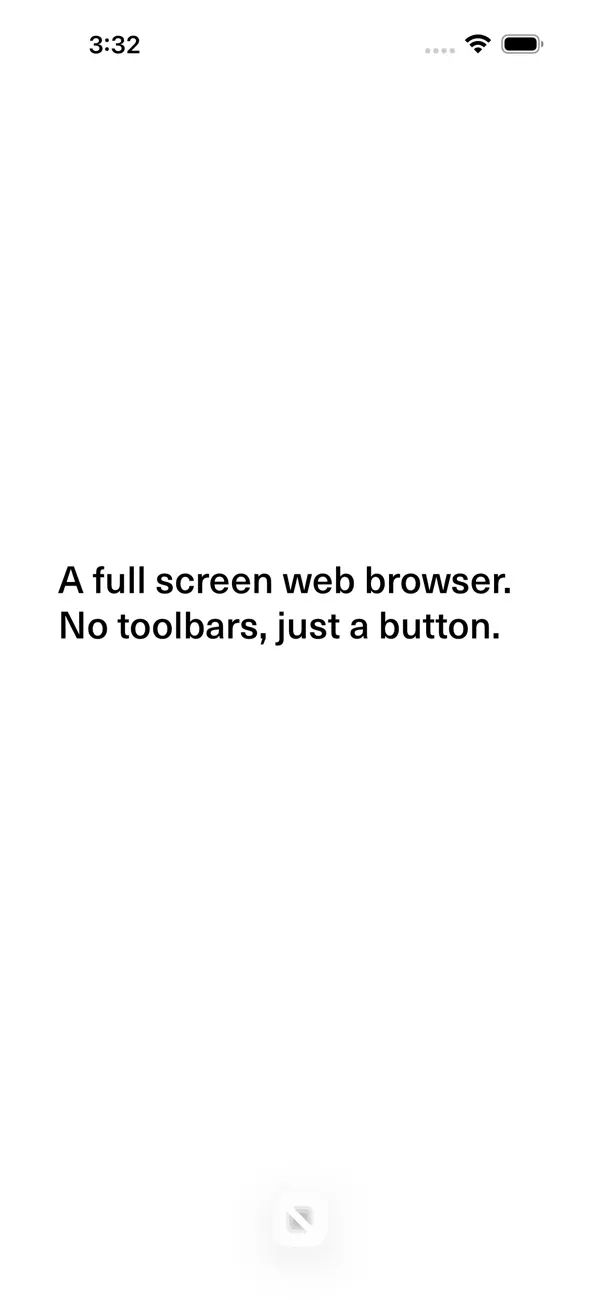 Screenshot #1 pour Plainly - Full Screen Browser
